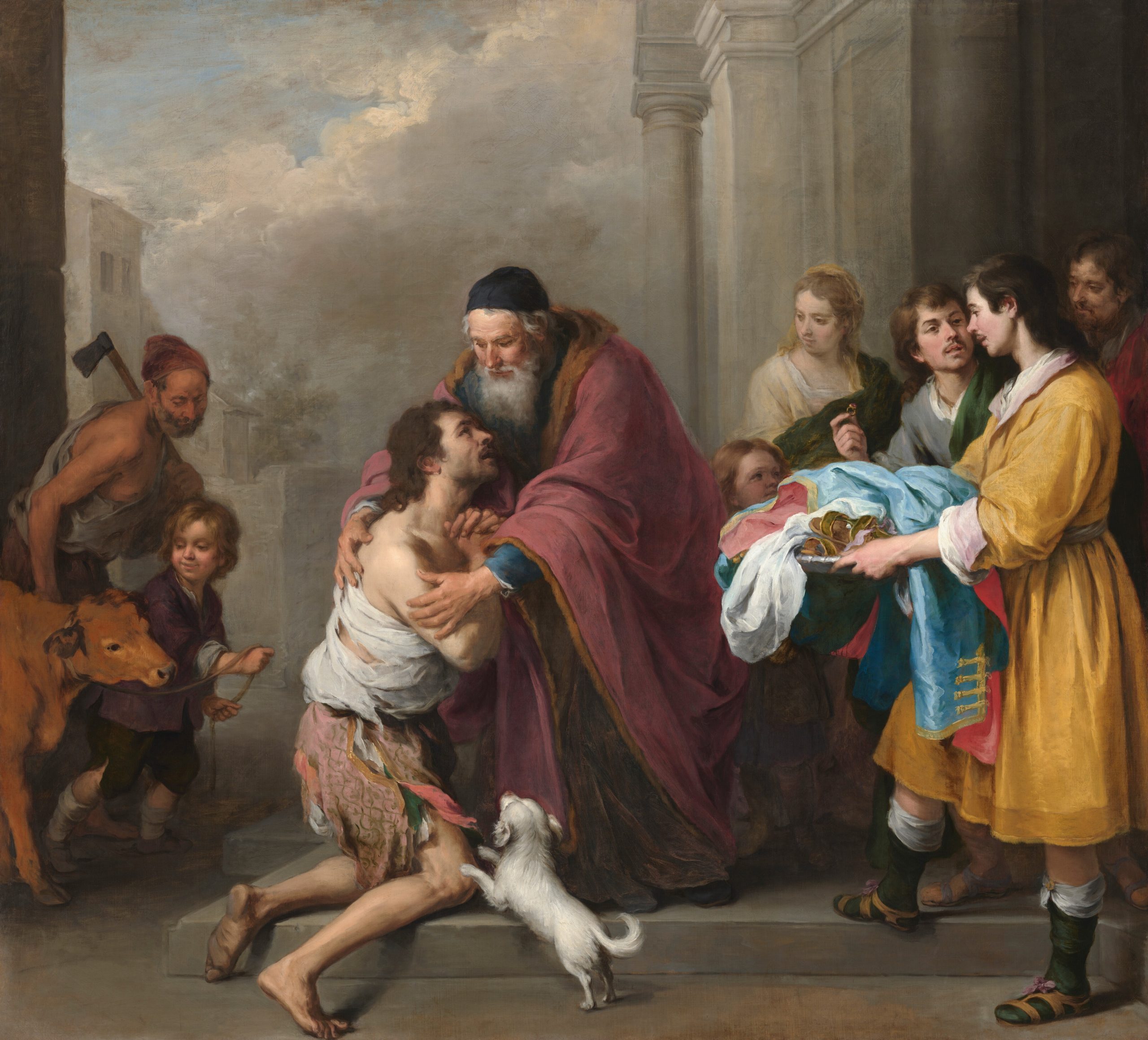 Bartolomé Esteban Murillo, “The Return of the Prodigal Son”, 1670.