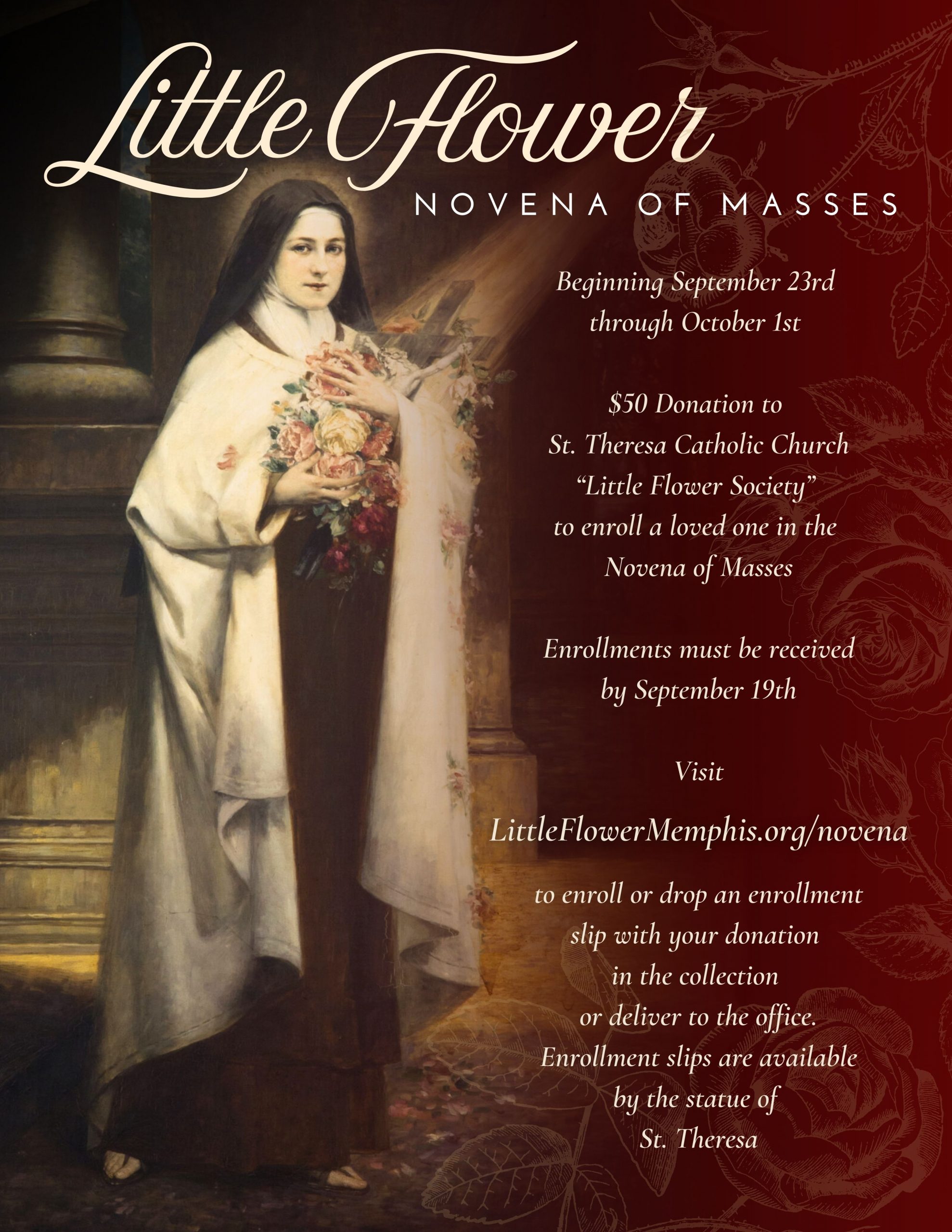 Little Flower Novena of Masses