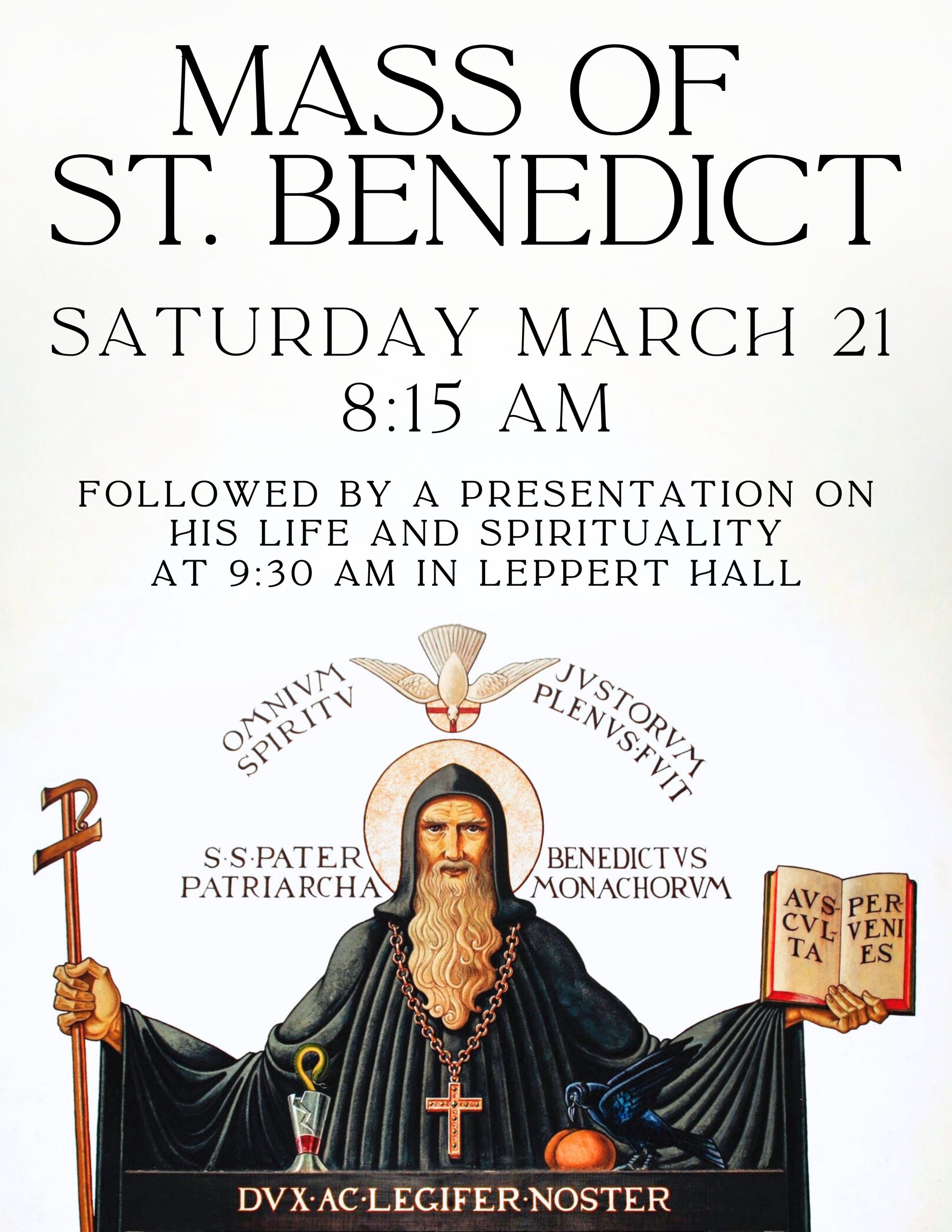 St. Benedict Mass